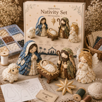 🔥 LAST DAY 50% OFF – ✨ DIY Patchwork Nativity Scene Sewing Kit 🎄 Create a Handmade Christmas Keepsake