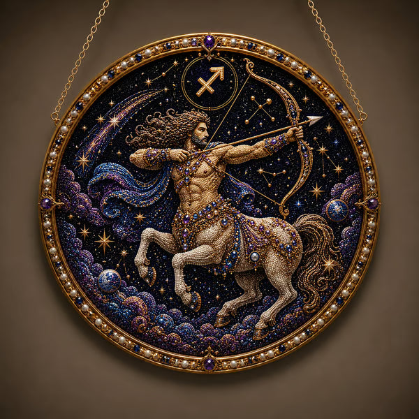 🔥Last Day 49% OFF - DIY 12 Zodiac Signs Pearl Art Kit ♈🌙