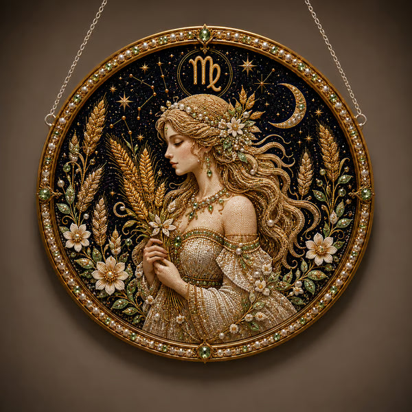 🔥Last Day 49% OFF - DIY 12 Zodiac Signs Pearl Art Kit ♈🌙